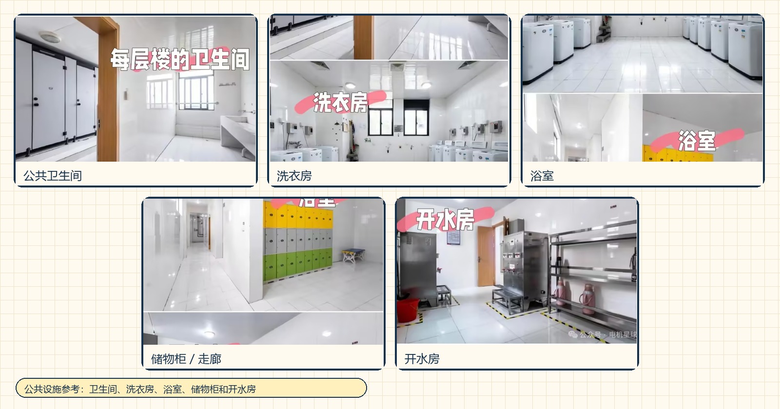 宿舍公共设施拼图